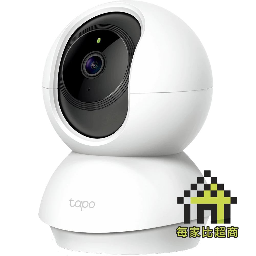 TP-Link Tapo C200 攝影機 旋轉式 家庭安全防護 無線 夜視9公尺 雙向語音 支援128GB【每家比】