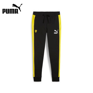 【PUMA】 法拉利車迷系列經典T7長褲(M) 男性 62519901 歐規｜官方直營