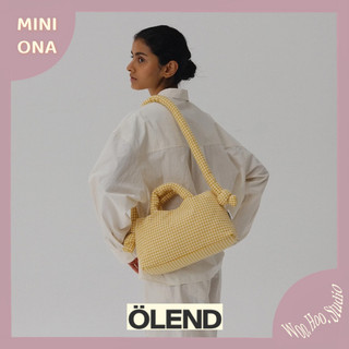 🇪🇸【ÖLEND】MINI ONA SOFT BAG（限量/格紋黃）｜空氣包｜雲朵包｜枕頭包｜西班牙｜OLEND