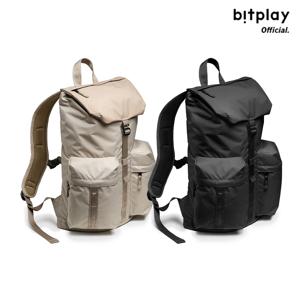 【bitplay】防潑水輕量後背包 防水面料/筆電包/低負重/防盜/抗撕裂/多口袋/快取