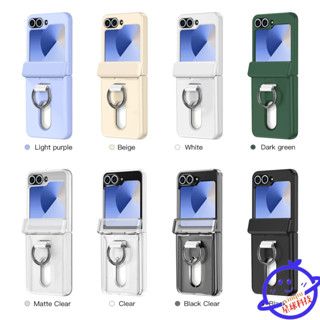 Samsung 新款折疊中軸卡包 指環 防摔手機保護殼 適用三星Galaxy Z Flip 6 Z Flip 5保護殼套