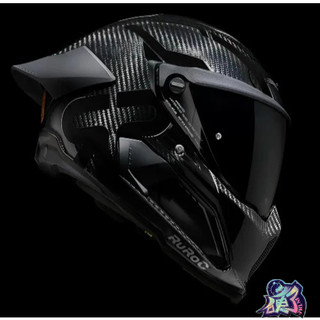 【台中硬了安全帽】RUROC AT4.0 TRACK 素碳款 Core Carbon 新品 含稅