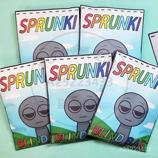 【臺灣-出貨】💖節奏盒子sprunki盲袋兒童趣味換裝玩具手工DIY解壓反複玩材料包