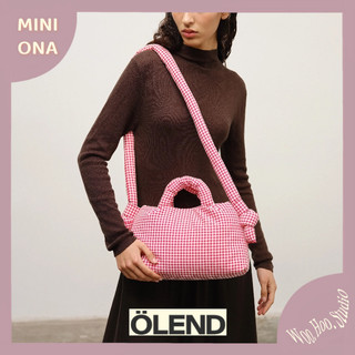 🇪🇸【ÖLEND】MINI ONA SOFT BAG（限量/格紋紅）｜空氣包｜雲朵包｜枕頭包｜西班牙｜OLEND
