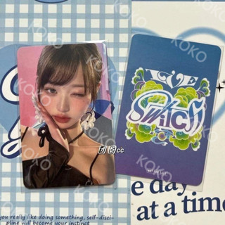 正版💕IVE SWITCH Sony Music 索尼 特典小卡 安俞真 張員瑛 Rei 金秋天 Liz 李瑞