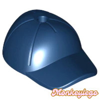 Lego 樂高 深藍色 帽子 鴨舌帽 Dark Blue Headgear Cap Bill 11303 6056241