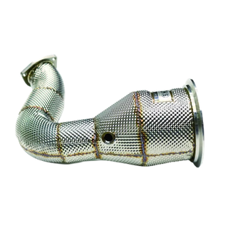 MACH5 高流量帶三元催化頭段 當派 排氣管 PORSCHE Cayenne E3 3.0T 底盤系統【YGAUTO】