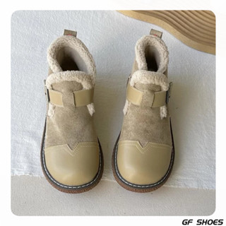 【GF SHOES】免運🔥 外穿毛毛鞋 秋冬女鞋 冬季新款雪地靴厚底女靴文藝森係加厚保暖鞋女舒適雪地靴厚底加厚