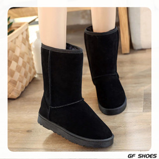 【GF SHOES】免運🔥 高筒雪地靴 保暖長靴 男女大碼雪地靴女冬季2024新款韓版百搭棉鞋男鞋中筒加絨加厚女靴