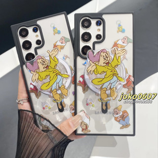 強磁吸 七個小矮人 PC膚感磁吸殼 適用三星s25ultra s24+/plus s23 s22 手機殼 防摔硬殼