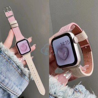 拼色荔枝紋 小米手錶超值版 Redmi Watch 3 Active 2 Lite 針扣真皮錶帶 時尚百搭 經典腕帶