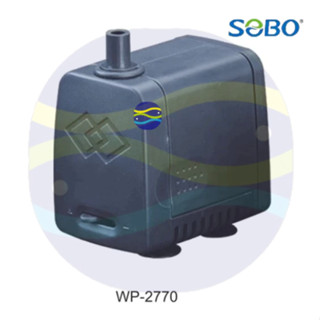 微笑的魚水族☆SOBO-松寶【WP-2770沉水馬達 600L/H】【110V】馬達頭 抽水馬達 過濾 衝浪 馬達