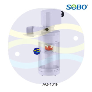 微笑的魚水族☆SOBO-松寶【AQ-101F多功能內建過濾器 3合1吸便器10W】(無濾杯吸便器模式)