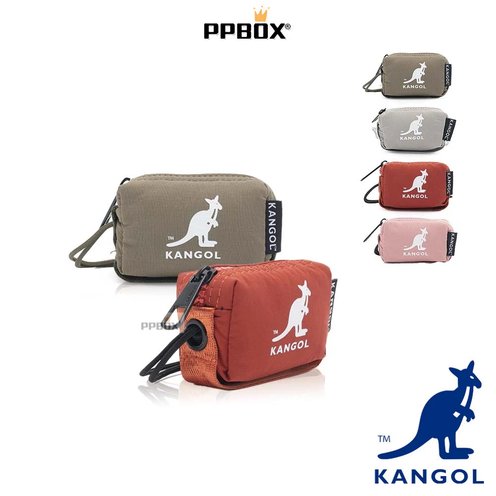 KANGOL 袋鼠 手拿 吊飾小包【64558781】時尚 錢包 吊飾 收納袋 耳機包 獨家款 日韓穿搭