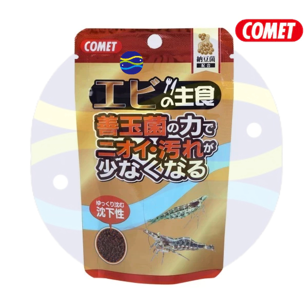微笑的魚水族☆COMET可美多【善玉菌水晶蝦飼料30g】觀賞蝦飼料 蝦飼料 蘇蝦 火山蝦 水晶蝦 米蝦 螯蝦 水晶蝦飼料