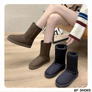 【GF SHOES】免運🔥 高筒雪地靴 保暖長靴 厚絨長筒靴棉鞋女冬外穿不過膝長靴平底加絨加厚靴高筒靴雪地靴