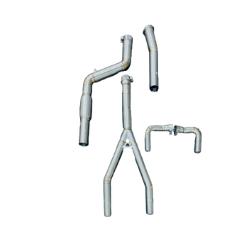 T22 Exhaust LAND ROVER 鈦合金 當派 前段 閥門中尾段 鈦合金中尾段 【YGAUTO】
