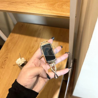 小米手環 7pro / Redmi 手環 Pro 輕奢金屬鑲鑽錶帶 oppo watch free 華為手環 錶帶