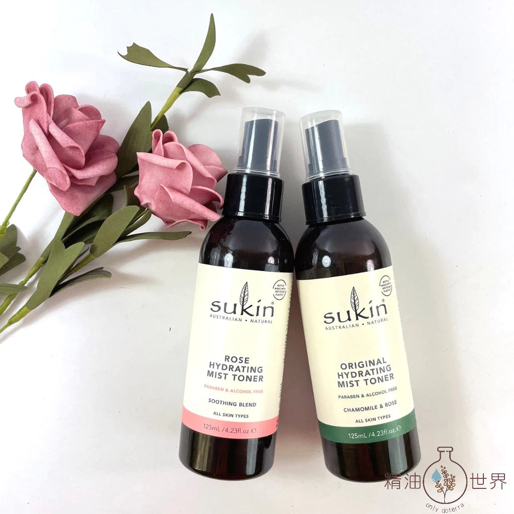 澳洲Sukin 玫瑰/洋甘菊保濕化妝水噴霧