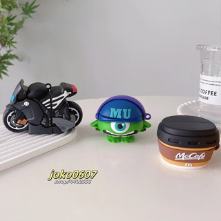 創意 機車 大眼仔 咖啡杯 適用三星Galaxy buds3耳機套 buds3 pro耳機殼 無線藍牙耳機保護殼 矽膠軟