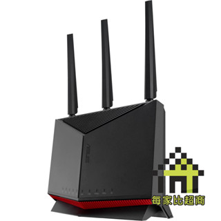 華碩 RT-BE86U 無線 路由器 ASUS BE6800 WiFi 7 雙頻 10 Gigabit 越南製【每家比】
