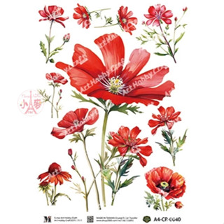 臺灣現貨 小麥手作舖︱S-mai Art水晶浮雕感壓貼 織物轉印貼0036-0040︱燙畫貼 布轉印 熱轉印 水晶貼