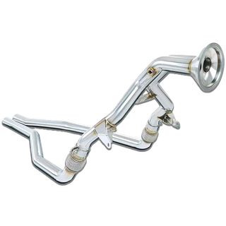 STONE巨石｜PORSCHE 保時捷｜Macan S G2｜De-Cat Downpipe｜排氣管【YGAUTO】