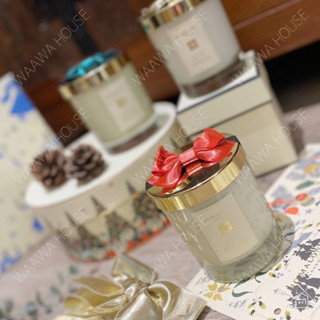 〖Jo Malone〗聖誕限定 2024 璀璨復古派對 香氛蠟燭 蠟燭 苦橙 松木與桉樹 松木 烤栗子 栗子