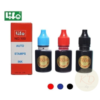 《KD》徠福Life 原子印油 自動印章專用補充油 NO100