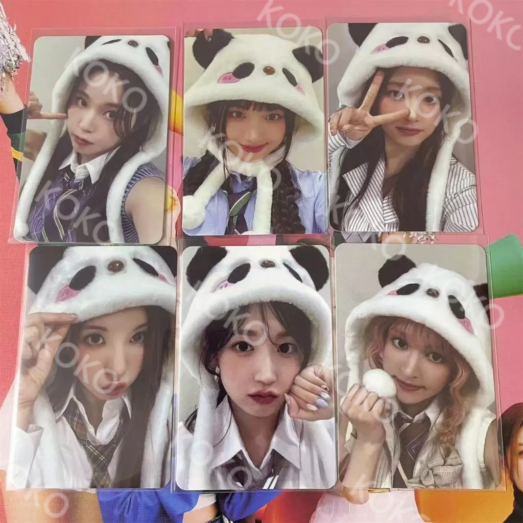 正版小卡 nmixx 小卡 ms線下熊貓幸運卡 lily 雪允 裴真率 吳海媛 金智羽 張圭真 小卡