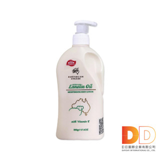 澳洲 G&M 澳芝曼 潤澤 修護肌膚 維他命E 綿羊油 保養乳霜 500g/瓶 日間綿 羊油 綠標 身體萬用霜 護手霜