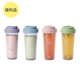 【Oolab 良杯製所】〔福利品〕 陪伴／獨處系列 Ecozen 透明雙層隨行杯 750ml
