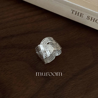度假的儀式感【100% 純銀戒指】muroom s925戒指 啞光麻花 韓國戒指[A41]