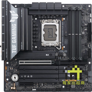 華碩 TUF GAMING B860M-PLUS WIFI 主機板 ASUS 1851腳位 DDR5【每家比】