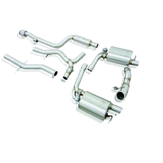 MACH5 高流量帶三元催化頭段 當派 排氣管 BENZ W205 C180 C200 C250 C260 2.0T