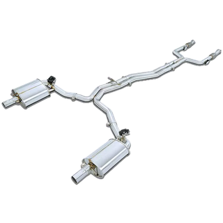 STONE巨石｜Benz AMG E43｜Cat-Back System｜中尾段排氣管｜電子閥門系統【YGAUTO】
