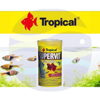 微笑的魚水族☆Tropical-德比克【熱帶魚維他命薄片飼料100ml.250ml.1L】1000ml