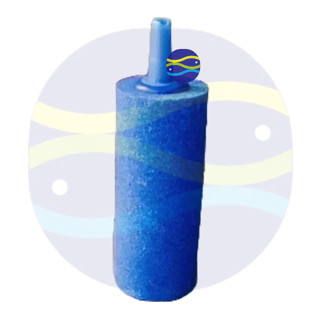 微笑的魚水族☆【圓柱形金鋼砂氣泡石(2吋藍色)】擴散空氣 增加魚缸內溶氧量
