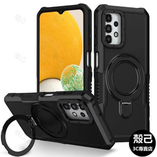 熱賣 隱形指環支架 適用三星Note 20Ultra A52S A32 A55 M12 A21s手機殼 軍工四角防摔硬殼