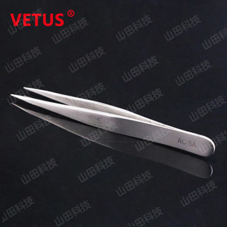 VETUS鑷子 加硬加厚精密防磁耐酸堿不銹鋼尖頭鑷子 不銹鋼鑷子 精密鑷子 工具 鑷子夾 尖頭鑷子 模型鑷子 美甲鑷子