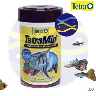 微笑的魚水族☆Tetra-德彩【Min熱帶魚薄片飼料100ml.250ml】