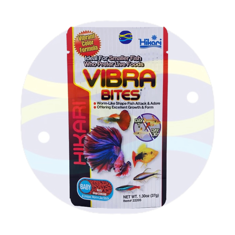 微笑的魚水族☆Hikari-高夠力【熱帶⿂蟲型飼料 Baby 5g.37g】鬥魚、孔雀魚、燈魚、麗麗魚等小型熱帶魚