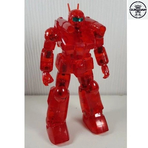 S26【米皇模型】絕版 限定 HG 1/144 鋼加農 RX-77-2 透紅版 抽獎非賣限定品 彩透 透明