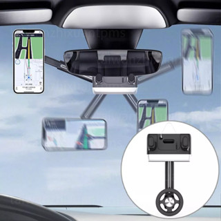 magsafe磁吸手機架 後視鏡手機支架 車用手機架 不擋視線 支援iPhone 旋轉可調節 車架 固定支架 導航架