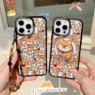 可愛 柴犬 狗狗 防摔 磁吸 支架 手機殼 iPhone 16 plus 15 14 13 12 pro max 11