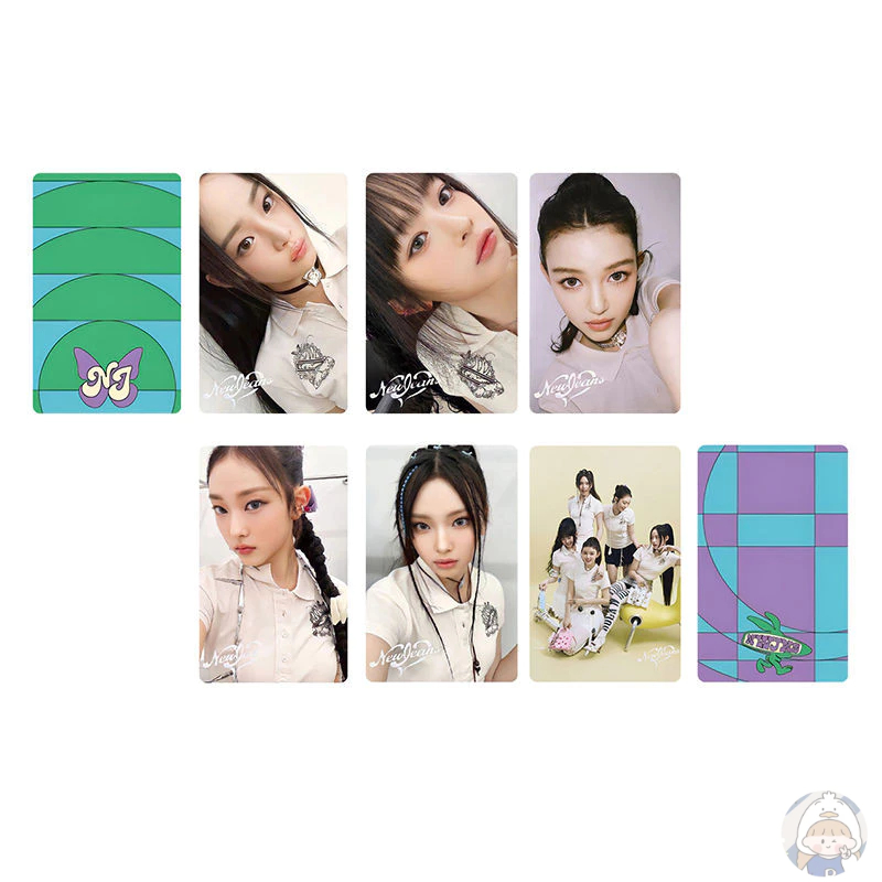 臺灣發貨/免運🚚自製new jeans鯨wvs 日咖全球特典小卡韓流薑諧潾
