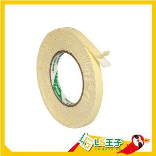 『LS王子』北極熊 超黏性 泡棉膠帶 12/18/24/48mm 雙面膠 泡綿膠 雙面膠帶 膠帶