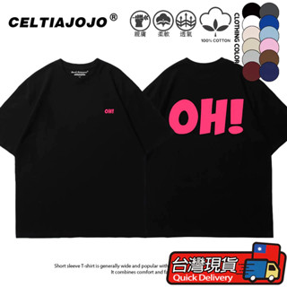 【 𝑭𝒍𝒐𝒘𝒆𝒓𝒔𝒆𝒂】設計感 卡通字母 印花T恤 短T 短踢 寬鬆 高街 純棉 情侶 女上衣