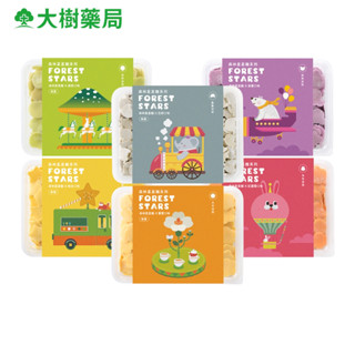 森林麵食 森林星星麵系列 200g/盒 六款可選 大樹