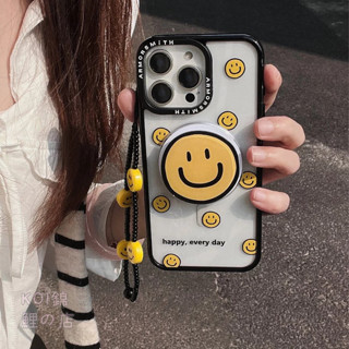 簡約 笑臉 防摔 磁吸 支架 手機殼 iPhone 16 plus 15 14 13 12 pro max 11 保護殼